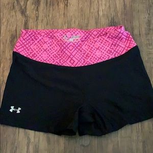 Spandex workout shorts